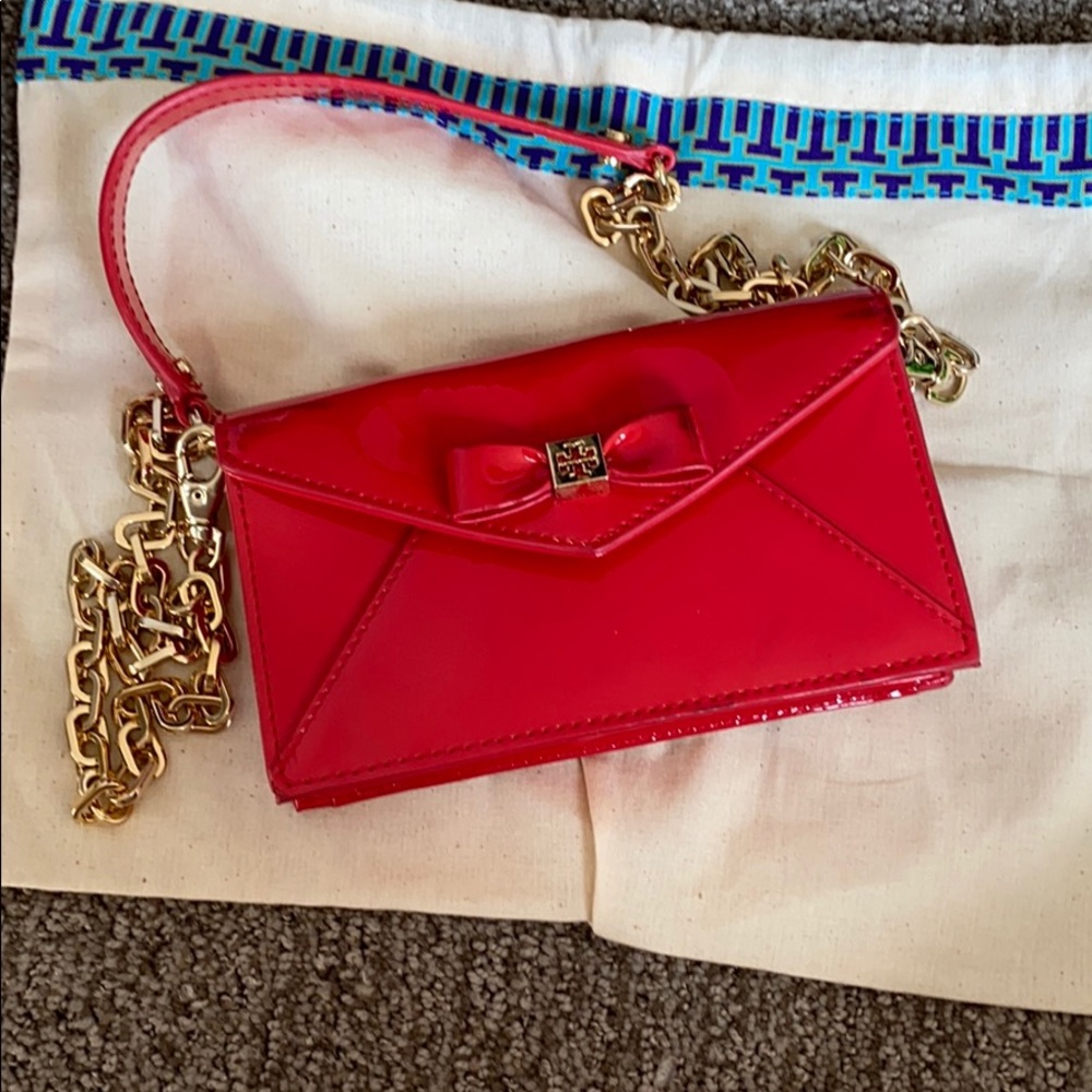 Red Tory Burch crossbody
